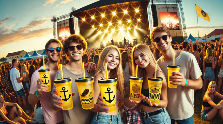 prodej vratných plastových kelímků